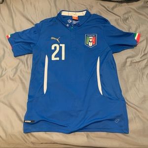 Italy Pirlo Soccer Football Jersey